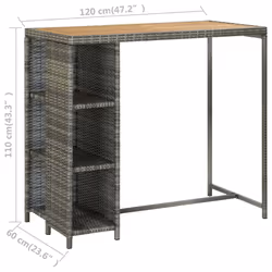VidaXL 3064921 ensemble de meubles de jardin - Vue supplémentaire 8