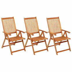 VidaXL 3065358 chaise d'extérieur Terrace Siège rembourré Bois d'acacia Vert