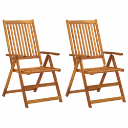 VidaXL 3065360 chaise d'extérieur Terrace Siège rembourré Bois d'acacia - Vue supplémentaire 2