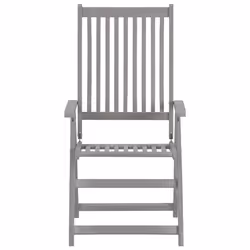 VidaXL 3065382 chaise d'extérieur Terrace Siège rembourré Bois d'acacia Vert - Vue supplémentaire 4