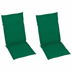 VidaXL 3065382 chaise d'extérieur Terrace Siège rembourré Bois d'acacia Vert - Vue supplémentaire 6