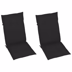 VidaXL 3065384 chaise d'extérieur Terrace Siège rembourré Bois d'acacia Noir - Vue supplémentaire 6