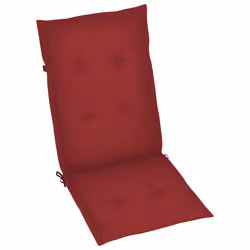 VidaXL 3065386 chaise d'extérieur Terrace Siège rembourré Bois d'acacia Rouge - Vue supplémentaire 7