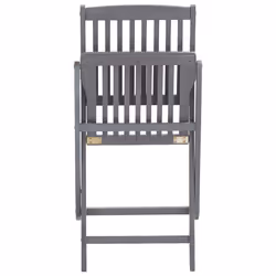 VidaXL 3065437 chaise d'extérieur Terrace Siège rembourré Bois d'acacia Beige - Vue supplémentaire 8