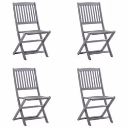 VidaXL 3065442 chaise d'extérieur Terrace Siège rembourré Bois d'acacia Taupe - Vue supplémentaire 8