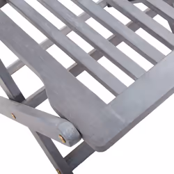 VidaXL 3065457 chaise d'extérieur Terrace Siège rembourré Bois d'acacia Taupe - Vue supplémentaire 8