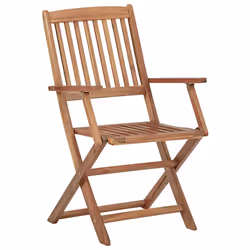 VidaXL 3065462 chaise d'extérieur Terrace Siège rembourré Bois d'acacia Gris - Vue supplémentaire 5