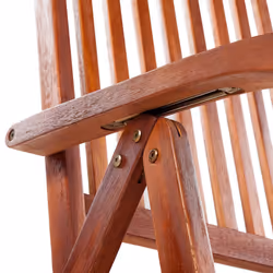 VidaXL 3065515 chaise d'extérieur Terrace Bois d'acacia - Vue supplémentaire 6
