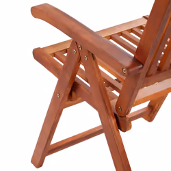 VidaXL 3065515 chaise d'extérieur Terrace Bois d'acacia - Vue supplémentaire 8