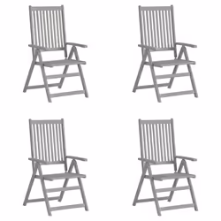 VidaXL 3065517, Terrace, Bois d'acacia, Gris, 570 mm, 690 mm, 1100 mm
