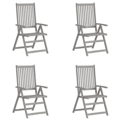 VidaXL 3065517 chaise d'extérieur Terrace Bois d'acacia Gris