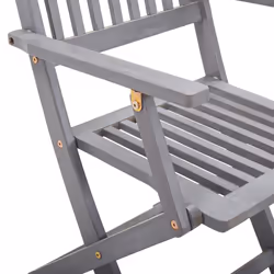 VidaXL 3065519 chaise d'extérieur Terrace Bois d'acacia - Vue supplémentaire 7