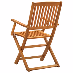 VidaXL 3065521 chaise d'extérieur Terrace Bois d'acacia - Vue supplémentaire 5