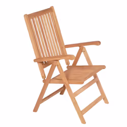 VidaXL 3065525 chaise d'extérieur Terrace Teck - Vue supplémentaire 4