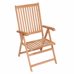 VidaXL 3065526 chaise d'extérieur Terrace Teck