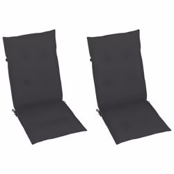 VidaXL 3065530 chaise d'extérieur Terrace Siège rembourré Teck Anthracite - Vue supplémentaire 6