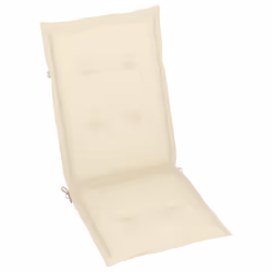 VidaXL 3065532 chaise d'extérieur Terrace Siège rembourré Teck Crème - Vue supplémentaire 7