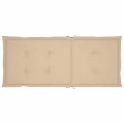VidaXL 3065533 chaise d'extérieur Terrace Siège rembourré Teck Beige - Vue supplémentaire 8