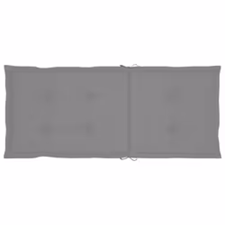VidaXL 3065561 chaise d'extérieur Terrace Siège rembourré Teck Gris - Vue supplémentaire 8
