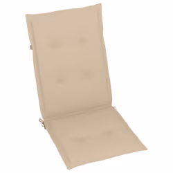 VidaXL 3065563 chaise d'extérieur Terrace Siège rembourré Teck Beige - Vue supplémentaire 7