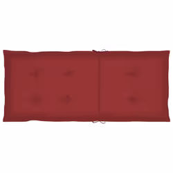 VidaXL 3065569 chaise d'extérieur Terrace Siège rembourré Teck Rouge - Vue supplémentaire 8