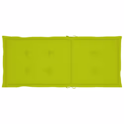 VidaXL 3065571 chaise d'extérieur Terrace Siège rembourré Teck Vert - Vue supplémentaire 8