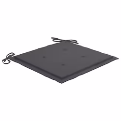 VidaXL 3065590 chaise d'extérieur Terrace Siège rembourré Teck Anthracite - Vue supplémentaire 7