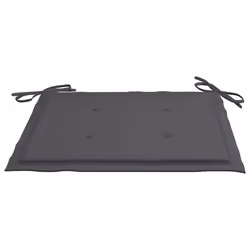 VidaXL 3065590 chaise d'extérieur Terrace Siège rembourré Teck Anthracite - Vue supplémentaire 8
