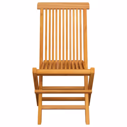 VidaXL 3065615 chaise d'extérieur Terrace Siège rembourré Teck Bleu - Vue supplémentaire 5