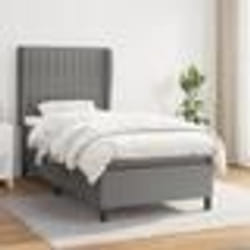 vidaXL Chaises de jardin et coussins taupe lot de 4 Bois teck massif - TU