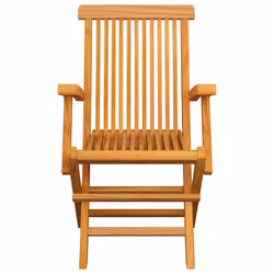 VidaXL 3065628 chaise d'extérieur Terrace Siège rembourré Teck Vert