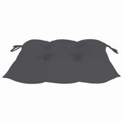 VidaXL 3065632 chaise d'extérieur Terrace Siège rembourré Teck Anthracite - Vue supplémentaire 6