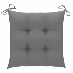 VidaXL 3065633 chaise d'extérieur Terrace Siège rembourré Teck Gris - Vue supplémentaire 4