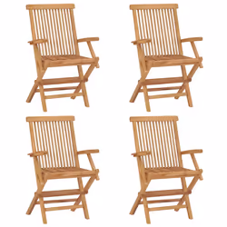 VidaXL 3065635 chaise d'extérieur Terrace Siège rembourré Teck Beige - Vue supplémentaire 8