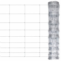 Vidaxl - Clôture de jardin Acier galvanisé 50x1,2 m Argenté