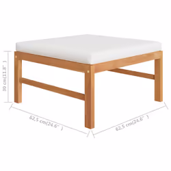 VidaXL 316106 banc de jardin Bois - Vue supplémentaire 5
