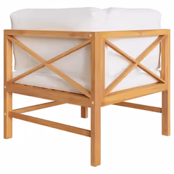 VidaXL 316108 banc de jardin Bois - Vue supplémentaire 4