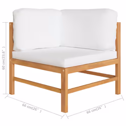 VidaXL 316108 banc de jardin Bois - Vue supplémentaire 6