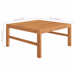 VidaXL 316110 banc de jardin Bois - Vue supplémentaire 7