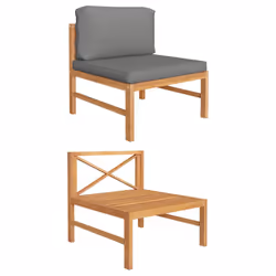 VidaXL 316112, Bois, Adultes et enfants, 630 mm, 660 mm, 600 mm