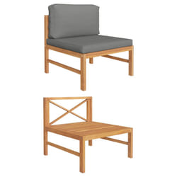 VidaXL 316112 banc de jardin Bois