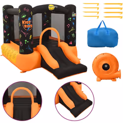 Imaginez votre petit équipage s'amuser avec ce château gonflable avec toboggan de la marque Happy Hop ! Ce château gonflable ...