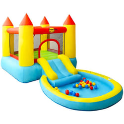 Vidaxl - Château gonflable avec toboggan 200x365x190 cm pvc Happy Hop