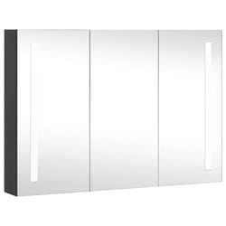 VidaXL 325544 miroir de salle de bain et armoire de rangement pour évier