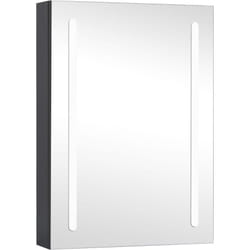 Vidaxl - Armoire de salle de bain à miroir led 50x13x70 cm