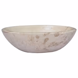 vidaXL Lavabo Crème 53x40x15 cm Marbre - TU