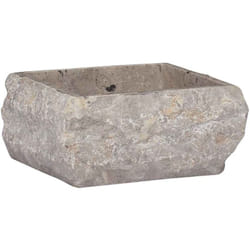Vidaxl - Lavabo Gris 30x30x13 cm Marbre
