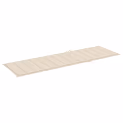 VidaXL 3065821 chaise d'extérieur Linge Siège rembourré Bois de pin Crème - Vue supplémentaire 5