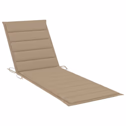 VidaXL 3065822 chaise d'extérieur Linge Siège rembourré Bois de pin Beige - Vue supplémentaire 4