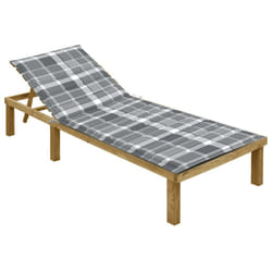 VidaXL 3065833 chaise d'extérieur Linge Siège rembourré Bois de pin